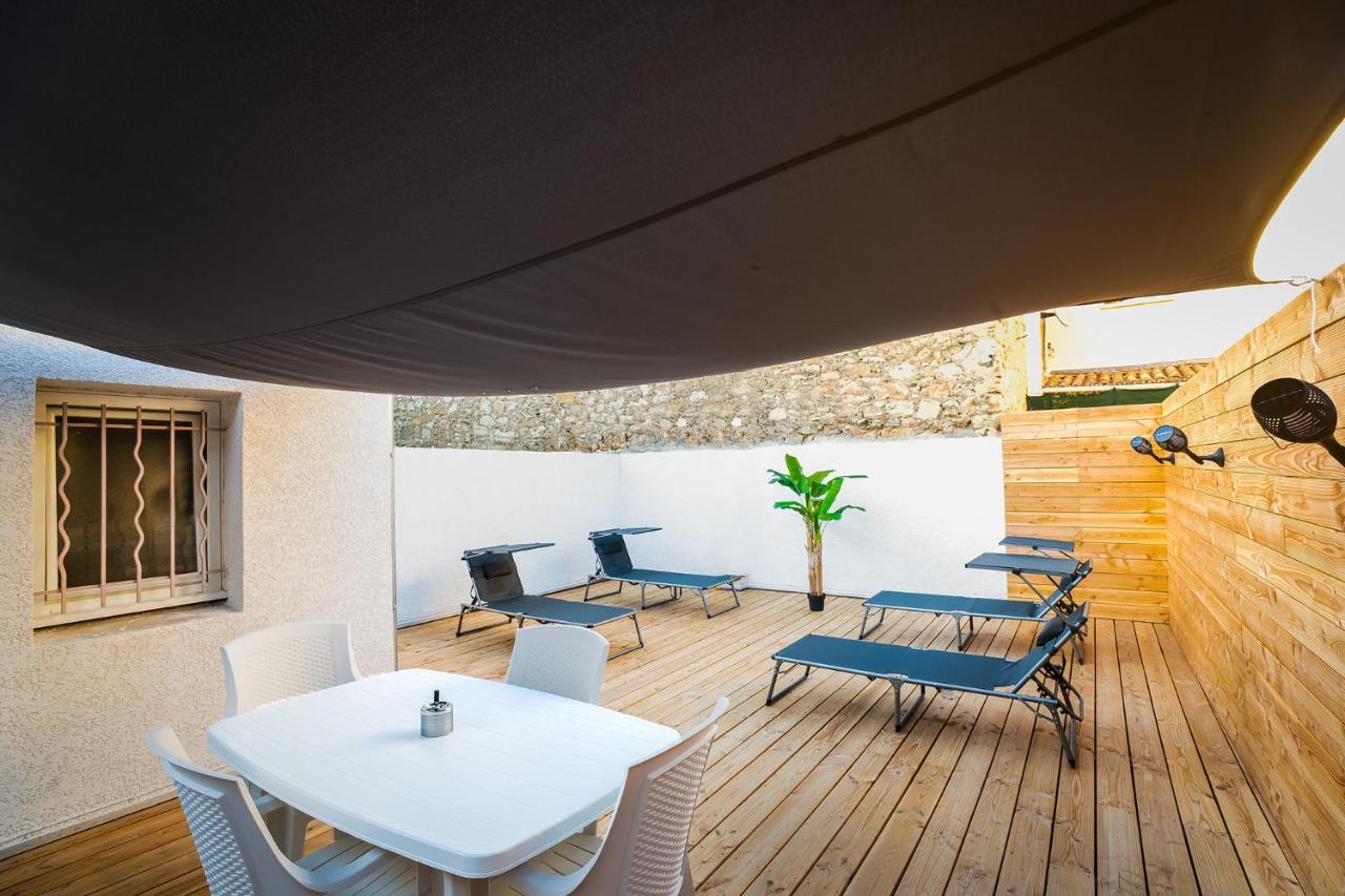 Superbe Appartement A 2 Pas Des Halles, Climatise, Terrasse, Garage Ναρμπόν Εξωτερικό φωτογραφία